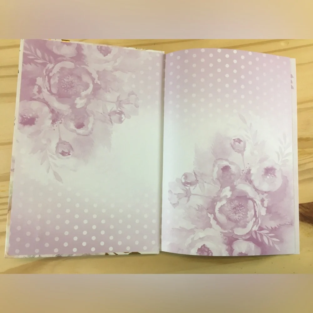 Pooch & Sweetheart Gold Foil Brooch Embellished Hardcover Journal, Gratitude